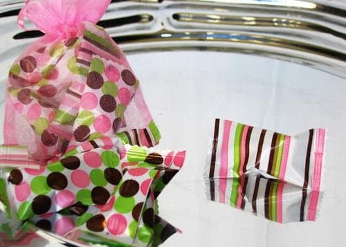 Polka Dots and stripes mix Butter Mints (50 pieces)
