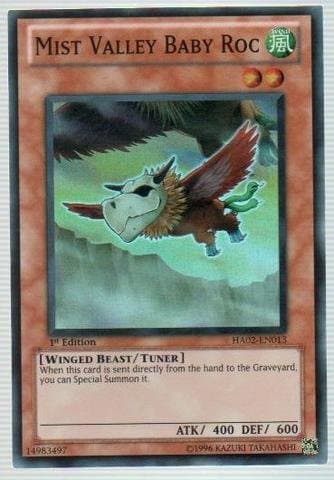 Yu-Gi-Oh! - Mist Valley Baby ROC (HA02-EN013) - Hidden Arsenal 2-1st Edition - Super Rare