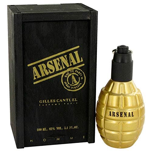 ARSENAL GOLD by Gilles Cantuels 3.4 oz EDT Spray NEW in Box for Men