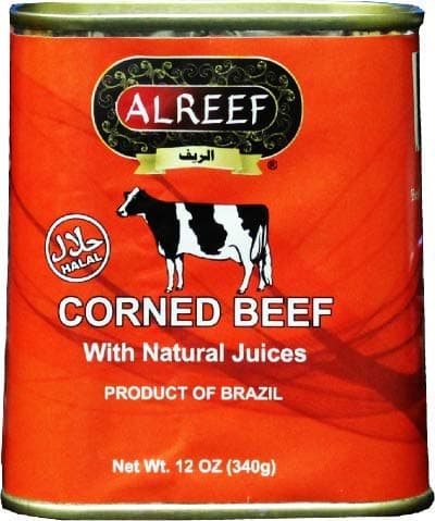 Alreef Halal Corned Beef with Natural Juices (Pack of 2)