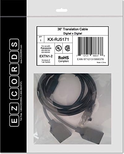 EZCORDS EZC-KX-RJ5171 EXTN1-2 NS700 Translation Cable -