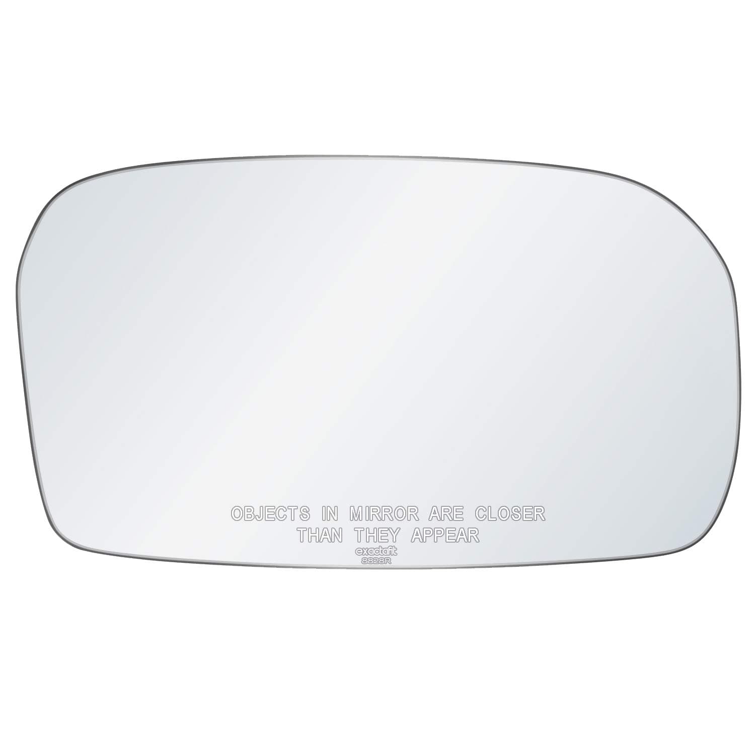 exactafit 8828R Passenger Side Mirror Glass Replacement Repair Compatible With 2002 2003 2004 2005 Honda Civic SI (Hatchback & Sedan Only)