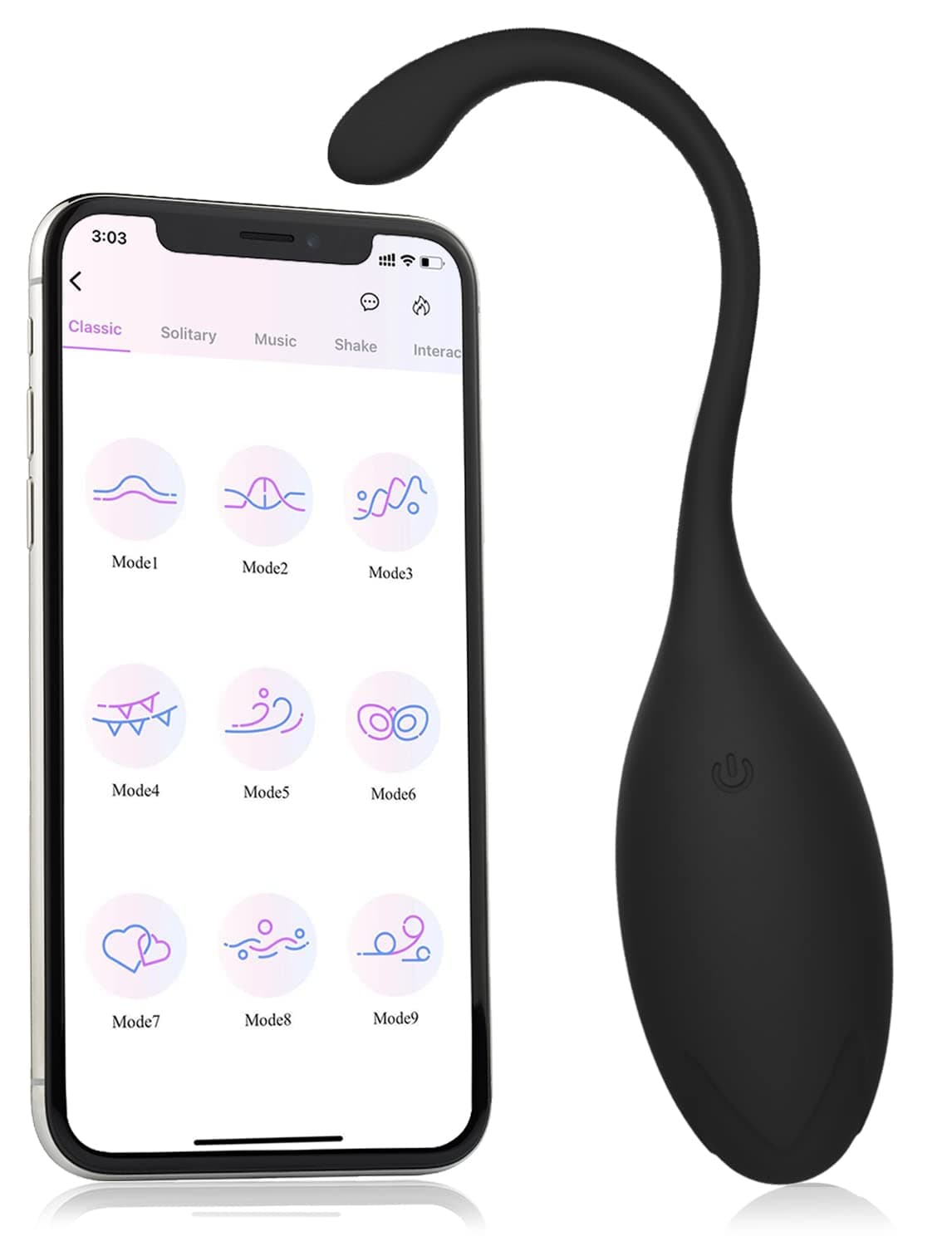 MUSWAY Trainer with APP Control, Trainer with Optional App, Bluetooth Connection Rechargeable