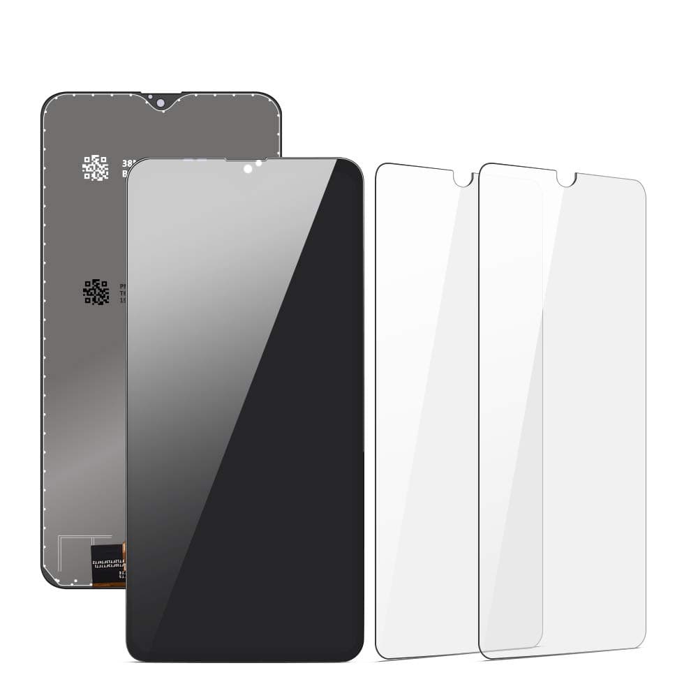 SHANCHU Samsung Galaxy A10 Screen Replacement, LCD Display Touch Screen Digitizer Assembly Part, with 2 Pack Tempered Glass Screen Protector, B-7000 Adhesive