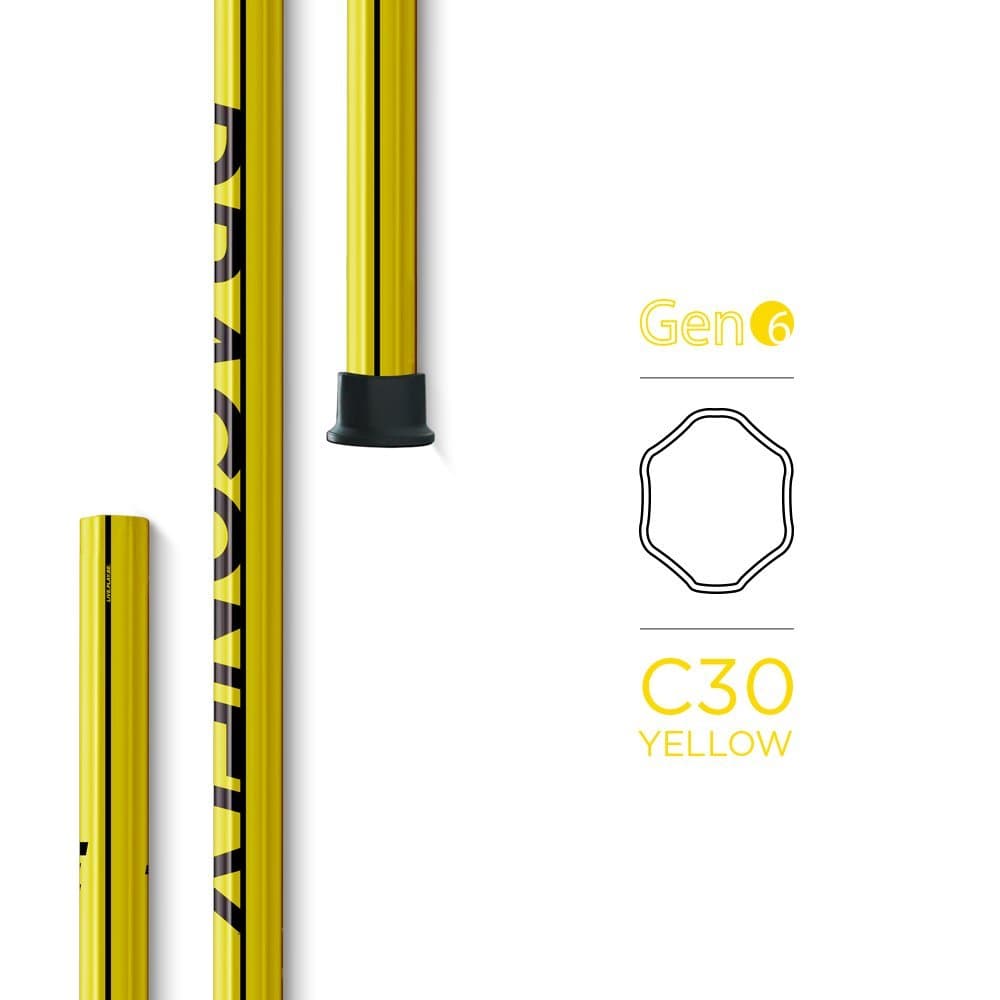 Epoch Lacrosse 6th Generation Dragonfly TechnoColor Carbon Fiber Lacrosse Short Stick Attack/Midfielder Shaft