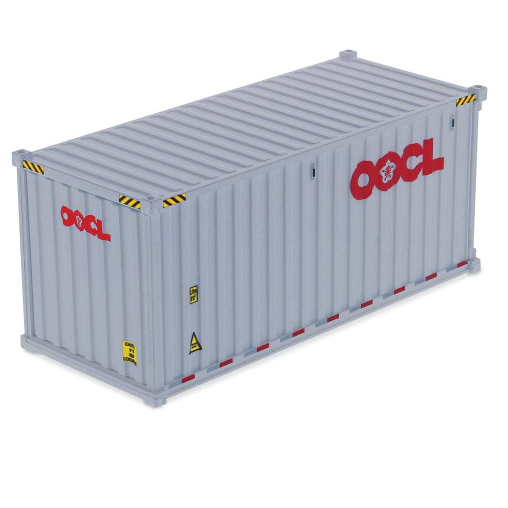 Diecast Masters 20' Dry Goods Sea Container OOCL White Transport Series 1/50 Model 91025 B