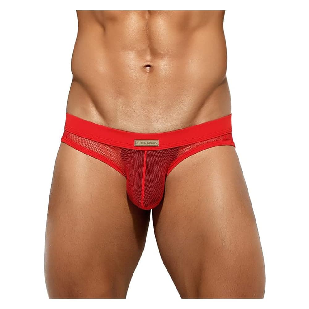 Men's Sexy Briefs Breathable Comfortable Mesh Underwear