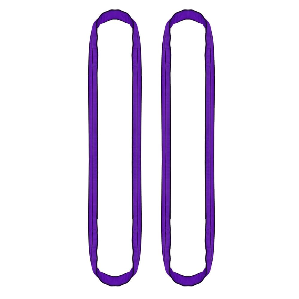 1t-1m. Endless Round Sling. 1000 kg - E.W.L. 1 Meter (2 m Circumference). with Anti-Cut and Anti-Abrasion Treatment PONSAGARD (Pack 2 u.)