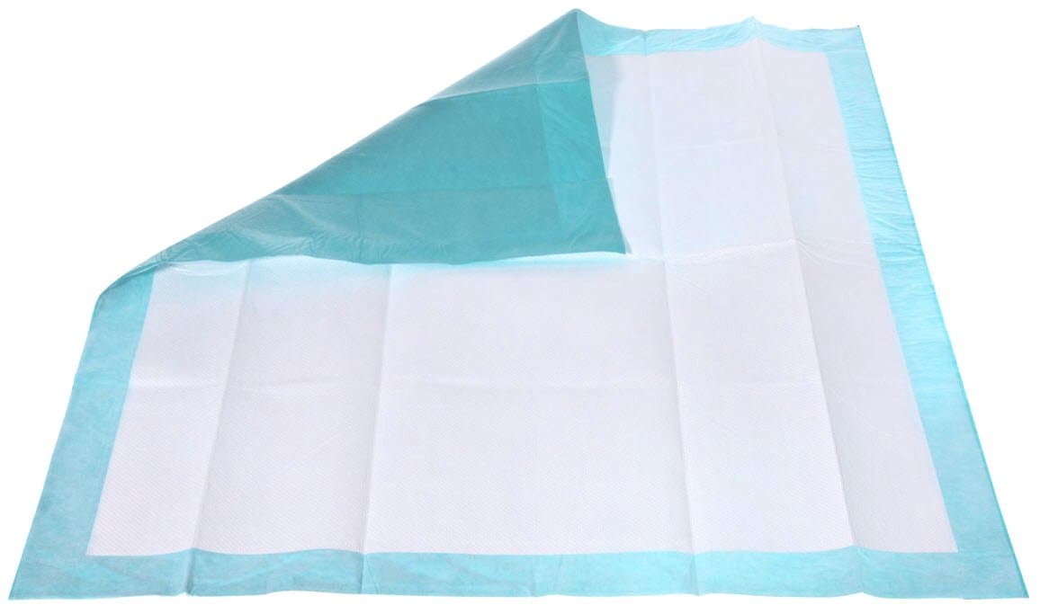 Disposable Chux Underpad - Medium (18 Count) Size 22.5 x 35.5 Inch - Incontinence Waterproof Pee Pad for Seniors, Adults, Child, or Pets by Buddies