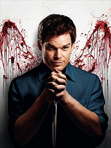 Dexter Season 6, 7, 8 Poster, 32"L x 24"W, Dark Gritty, Horror Theme, Unframed, Wall Mount, Living Room, Home Office
