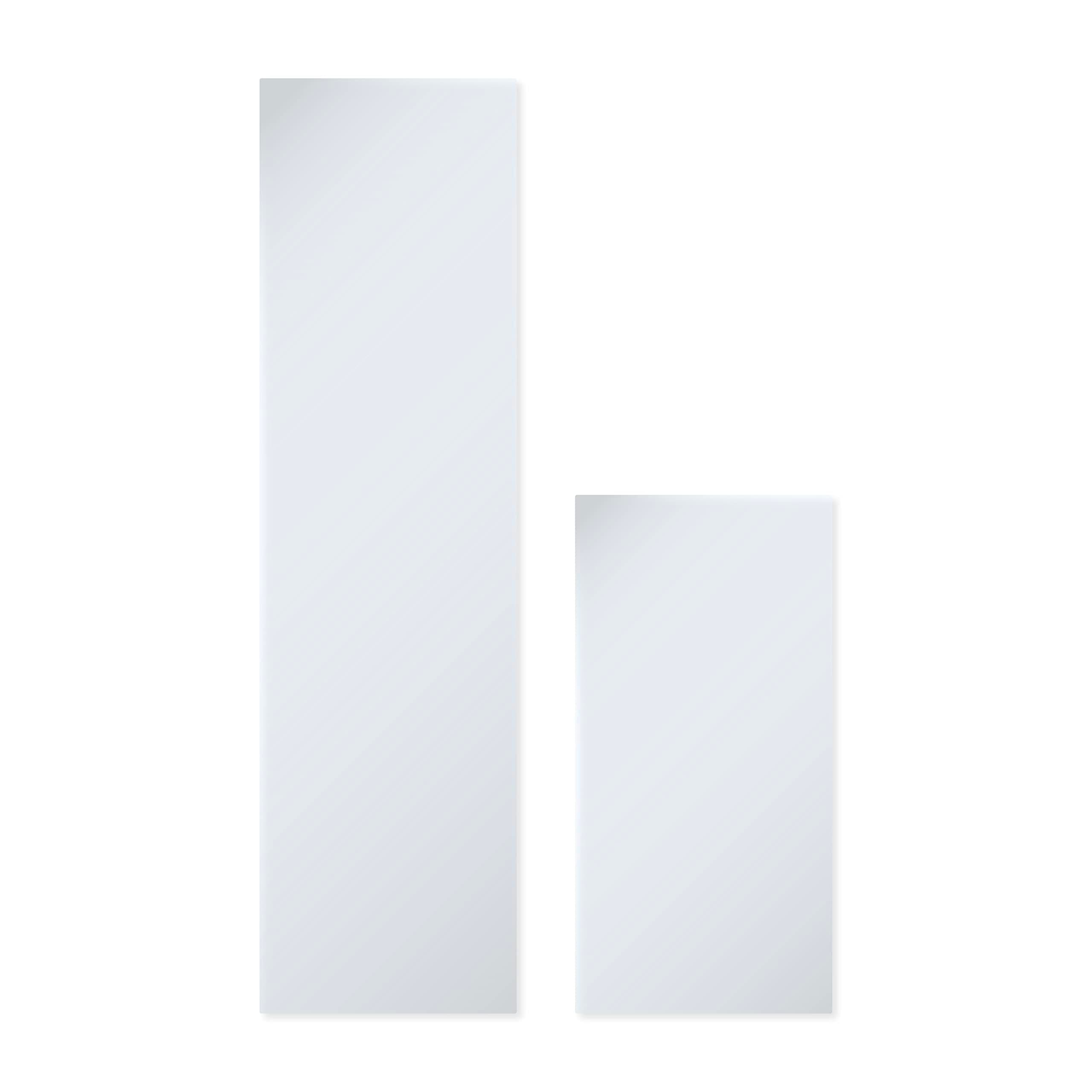 Patio Pet Door Weather Panels, Durable Acrylic Resists Water and Wind, Fits Screen Insert Panel for Medium Doors, Clear