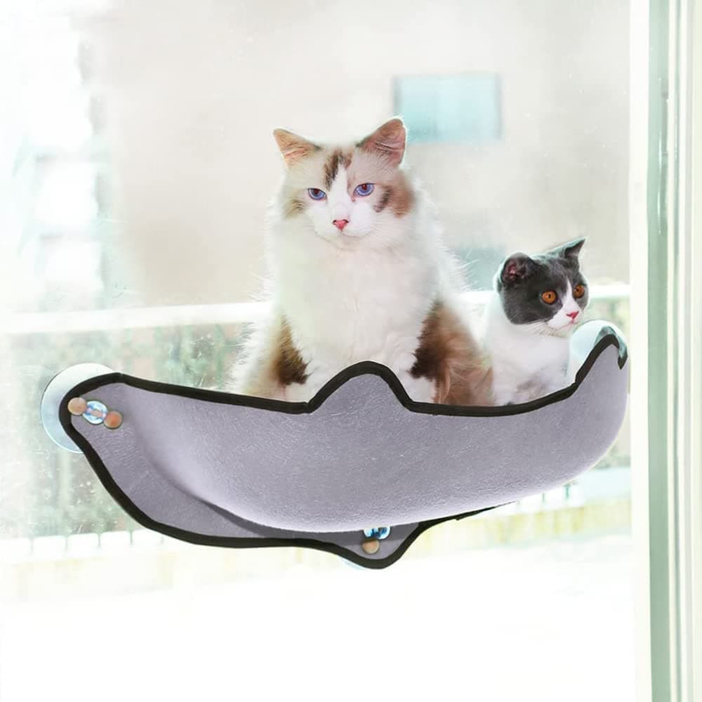 NeoStyle Cat Window Perch, Space Saving Cat Window Bed Hammock