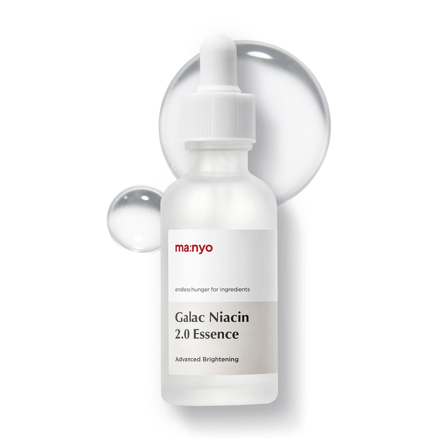 MANYO Galac Niacin 2.0 Essence Korean Facial Serum, Ultra Hydrating, Tone Balancing, Niancinamide, for Women and Men Korean Skin care 1.69 fl oz (50ml)