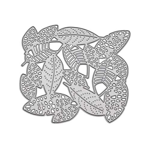 yangerous 2019 New Leaf Leaves Metal Cutting Dies Stencil DIY Scrapbooking Album Stamp Paper Card Embossing Crafts Decor
