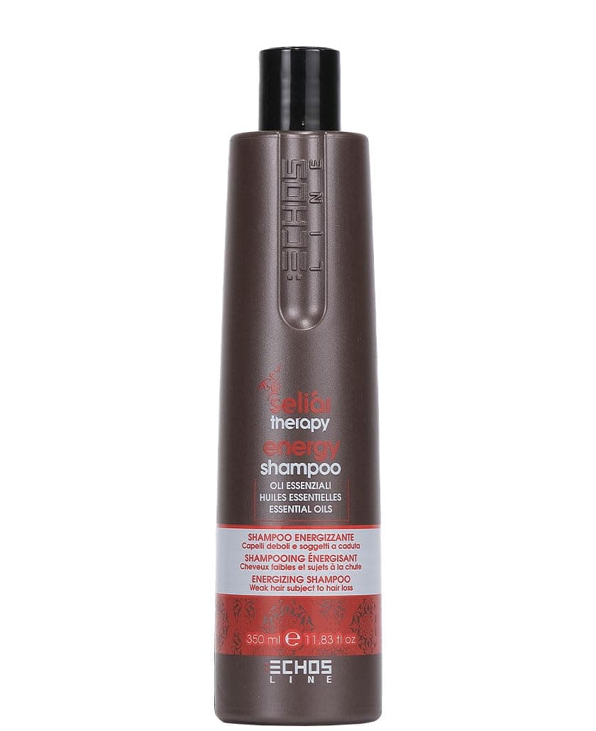 Echosline Energy Shampoo, 350 ml, Seliar Therapy, Echos Line, Essential Oils, Thin Hair - Hair Loss.