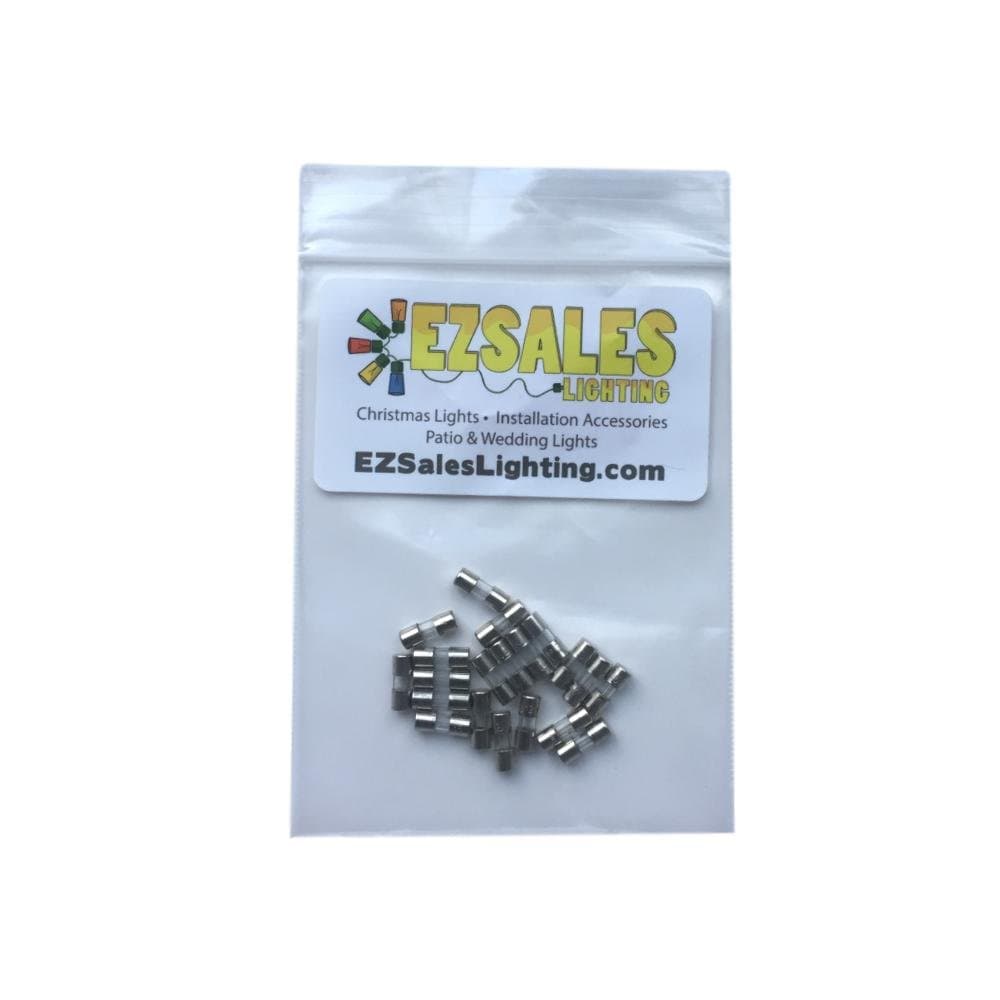 Mini Fuses for Christmas Lights Strings 3A 125V (20) Pack