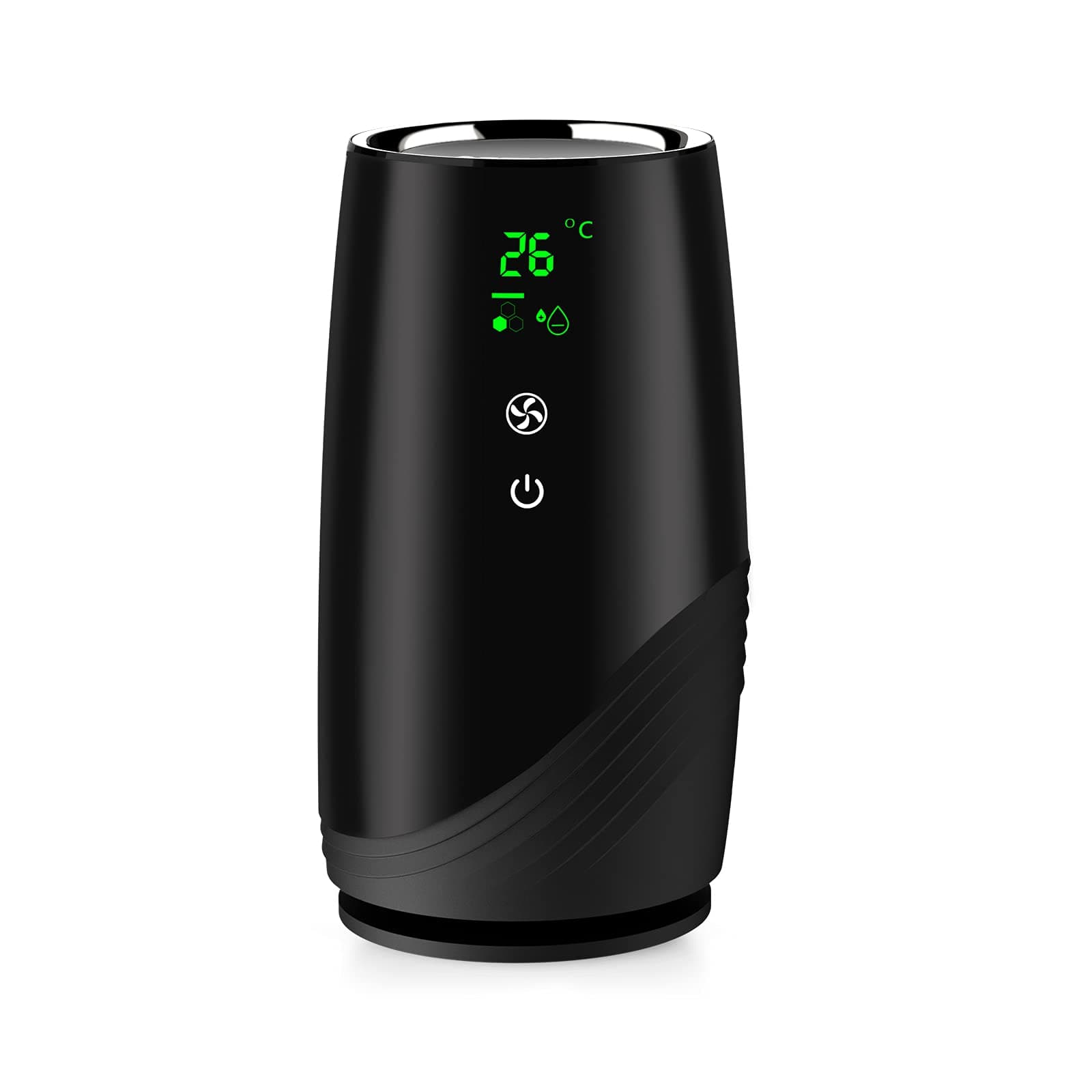 Portable Air Purifier for Home with H13 True HEPA & Active Carbon Filter, Acekool D01 Desktop USB Air Cleaner with Filter Change Reminder, Quiet Air Ionizer for Allergies, Smoke, Pollen, Odor
