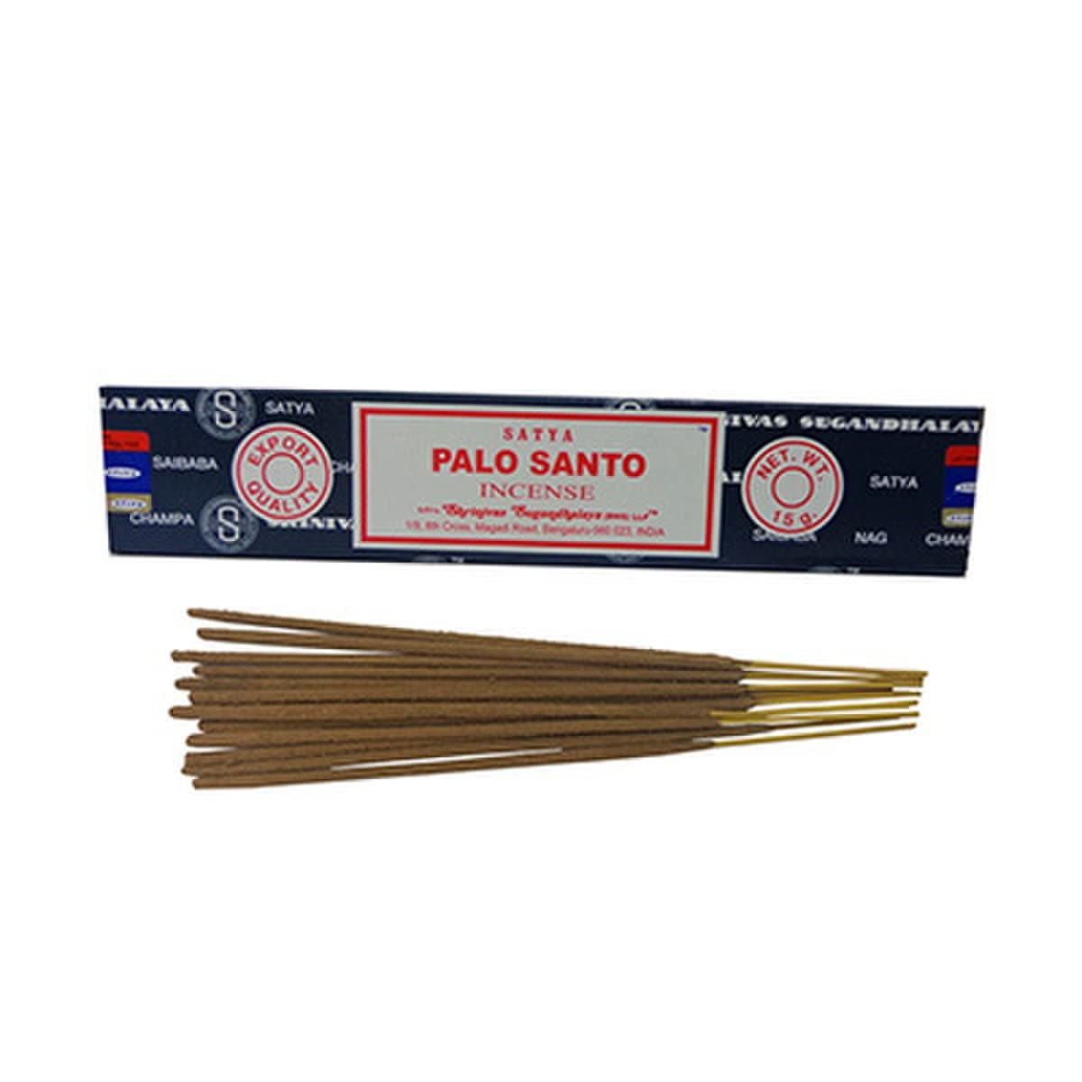 Incense Satya Nag Champa Palo Santo 15 grams or about 15 Sticks