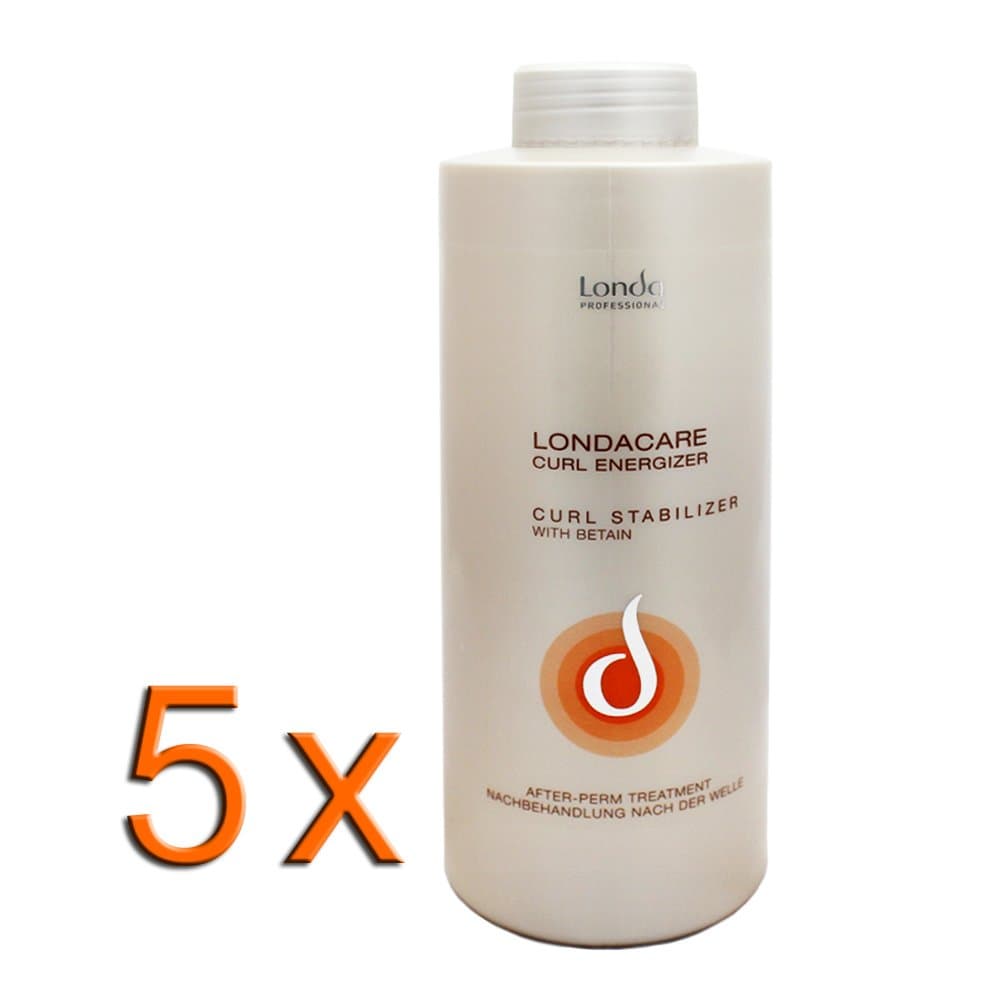 5 X Londacare treatment after the wave, Curl Stabilizer per 1000ml by Londacare