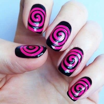 Spiral Vinyl Nail Guides - Vinyls, Stencils, Masks, Manicures, Pedicure Art