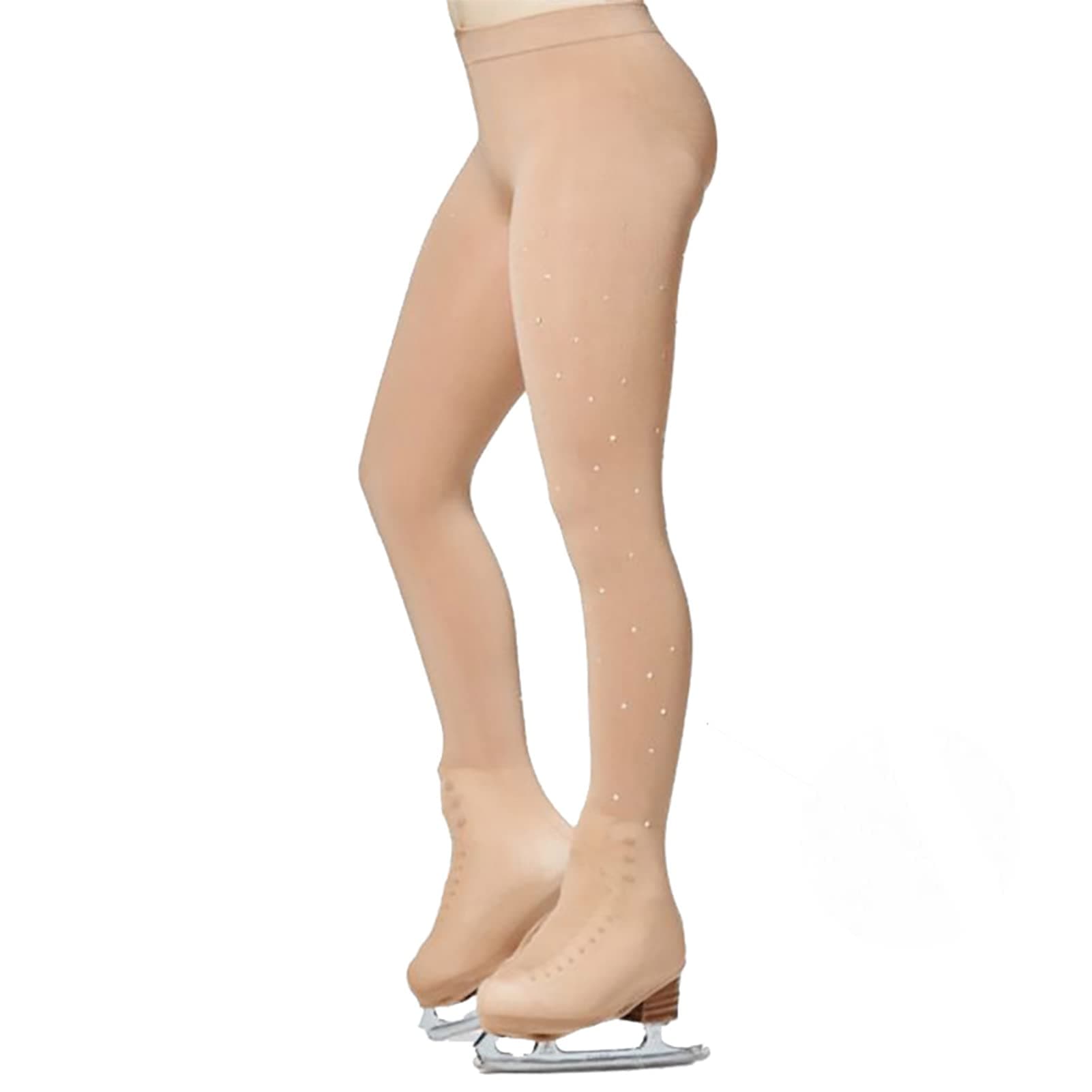 Ice Skate Figure Skating Tights Over the Boot Crystal for Child Women