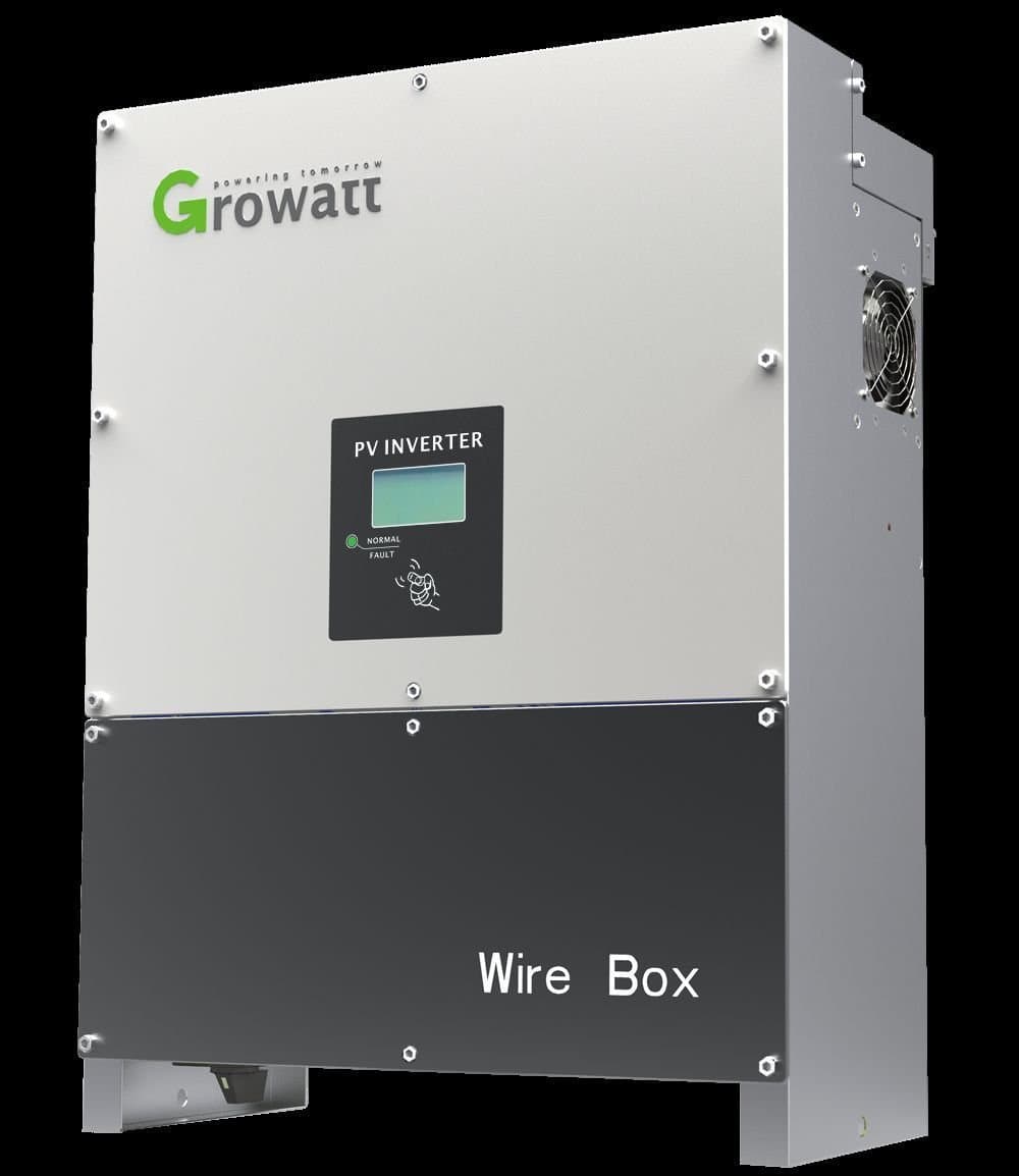 Growatt 10000 TL3-US Inverter (UL Certified, 3-Phase Grid-Tied PV Inverter)