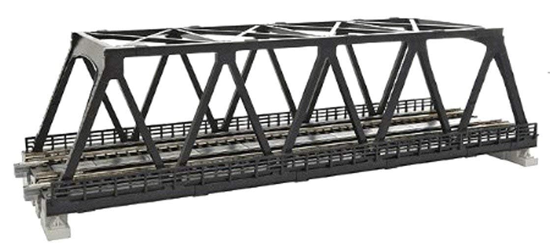 N Double Black Truss Bridge