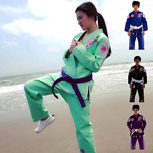 FLOURY Lightweight BJJ Gi,Brazilian Jiu Jitsu Uniform for Men & Women