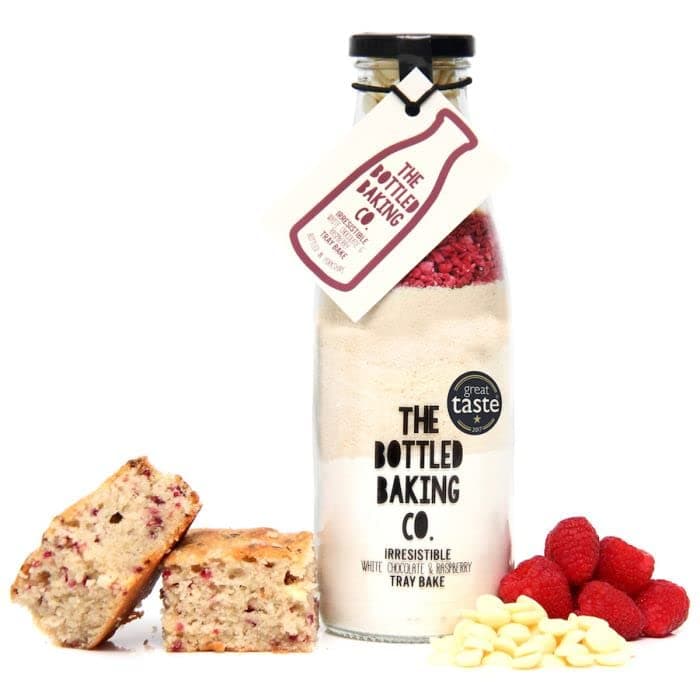White Chocolate And Raspberry Tray Bake Mix, 750Ml Bottle