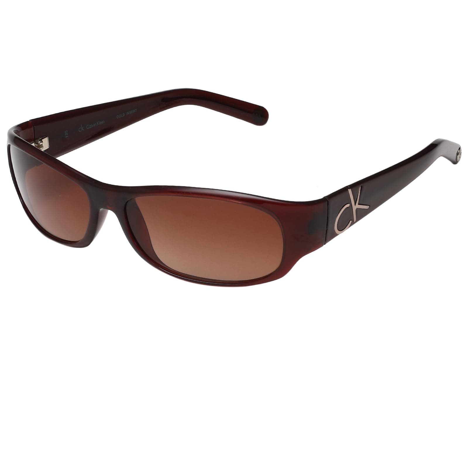 Calvin KleinGradient Rectangular Women Sunglasses -(CK 3050 172 S |62| Brown Color Lens)