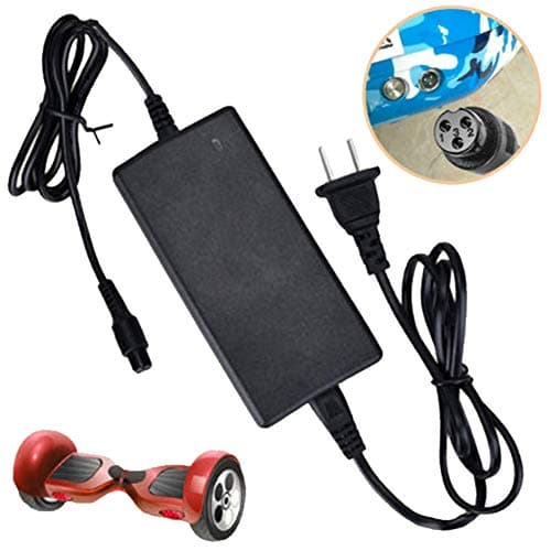 Hendont Power Adapter Charger for Smart Self Balancing Scooter Cost-Effective US Universal Power Adapter Charger for Electric Scooter (1X)