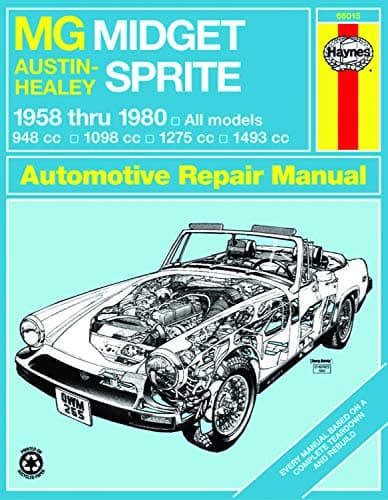 MG Midget and Austin Healy Sprite, 1958-80 (Haynes Repair Manuals)