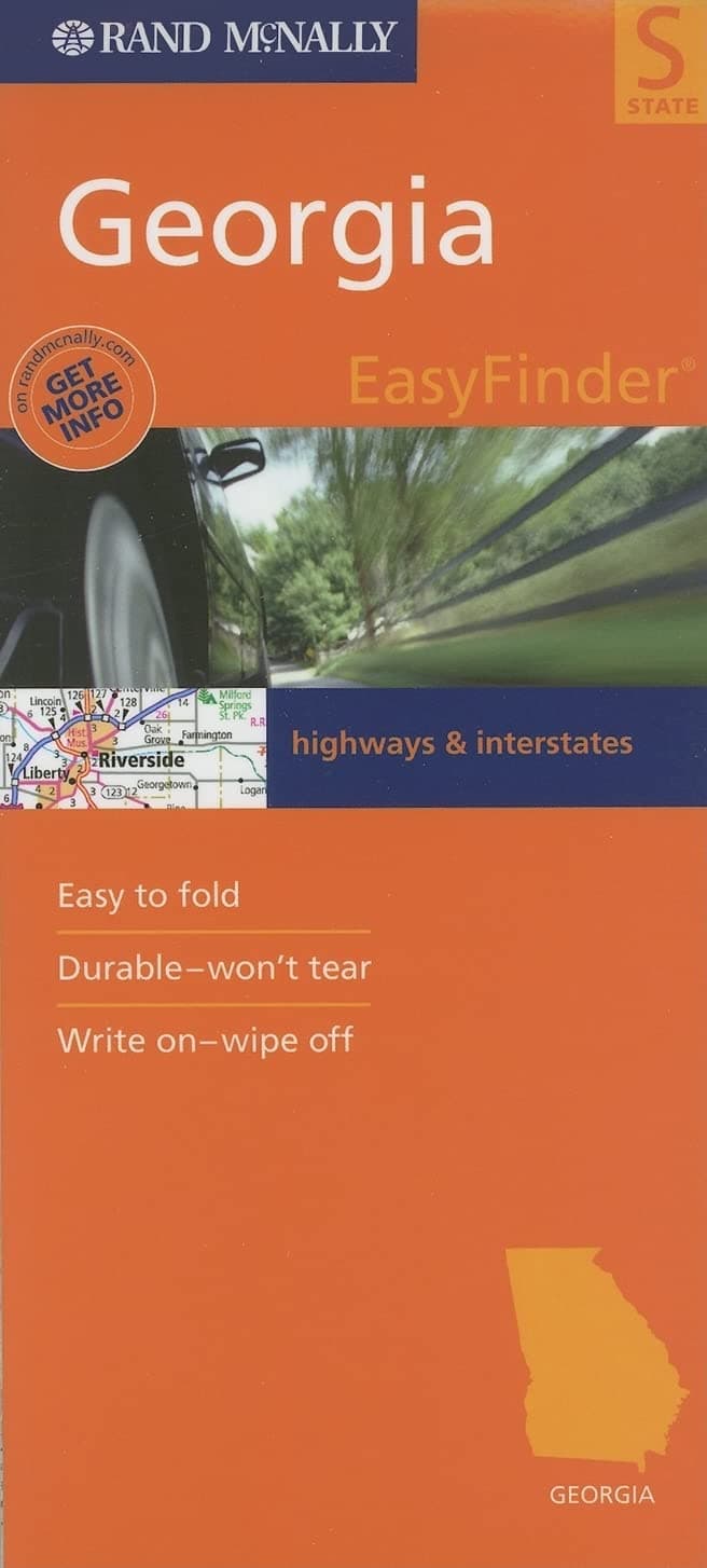 Rand McNally Georgia: State Map