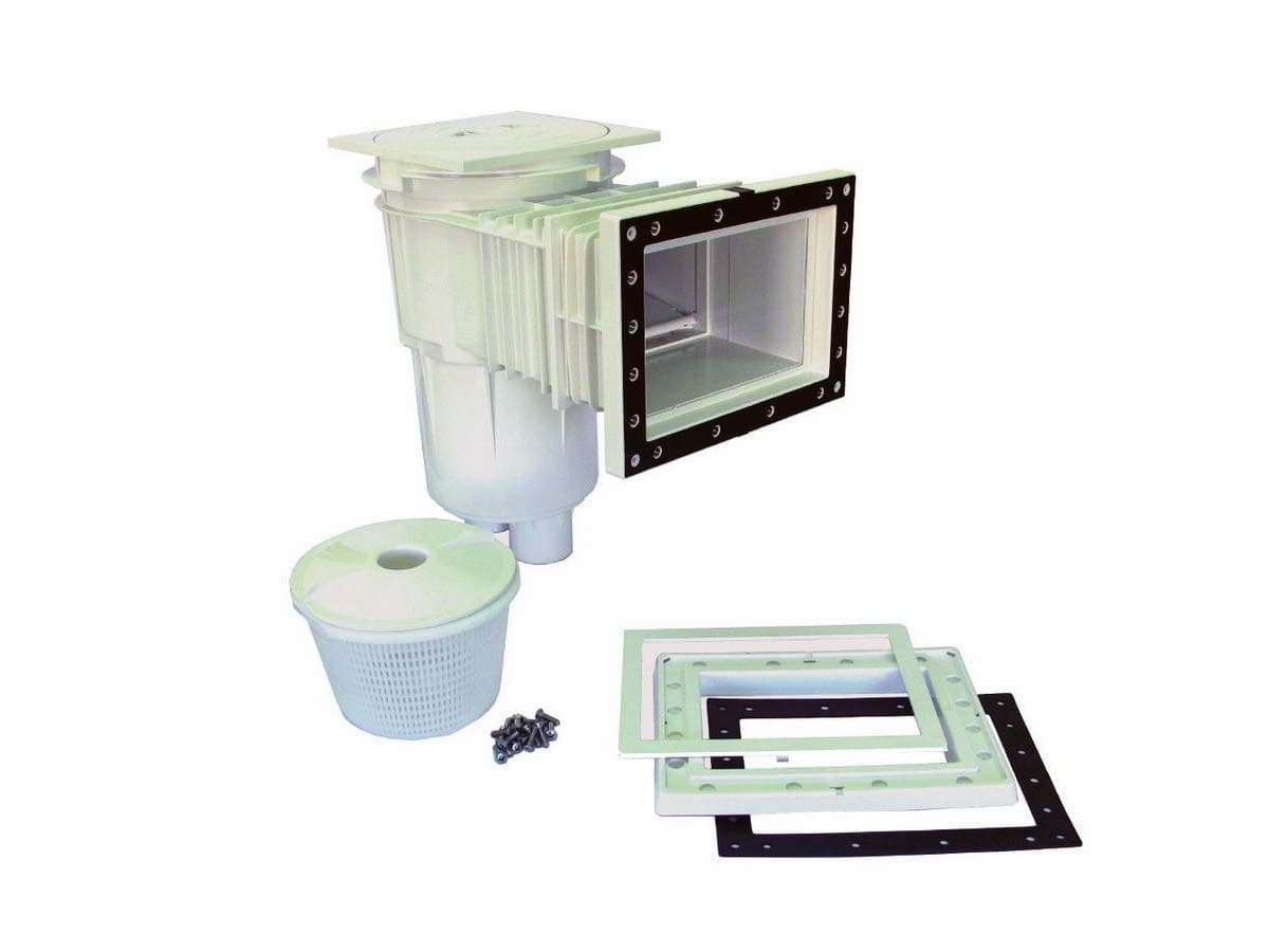 Astral – Wide Mouth Skimmer Pool Astral Pool 17.5 L Square Lid for Concrete/Tile