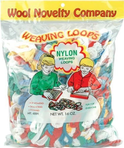 Wool Novelty Nylon Weaving Loops, 16-Ounce, Assorted Colors by WOOL NOVELTY