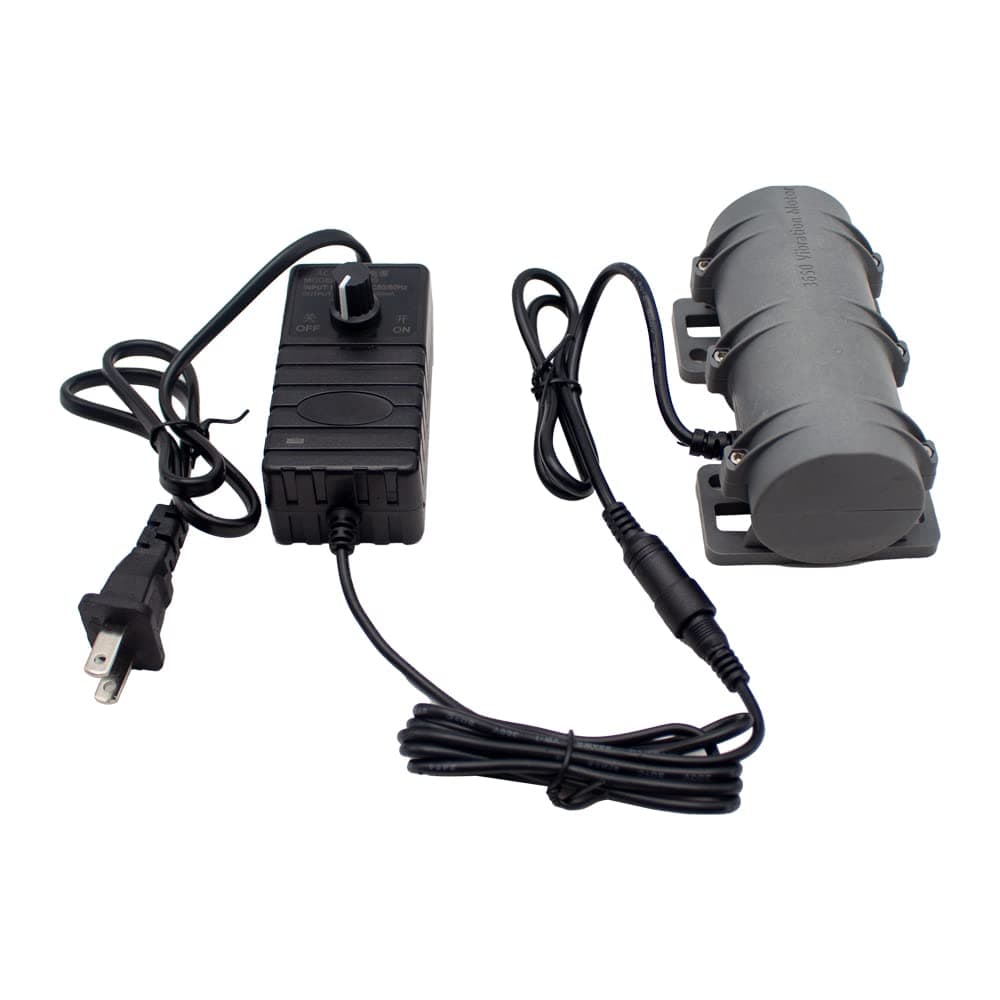 3650 Vibration Motor- DC 12V/24V Motor 3800RPM Big Power Electric Massage Bed Industry Vibrator Sieve Vibration Motor 10W (12V Motor)