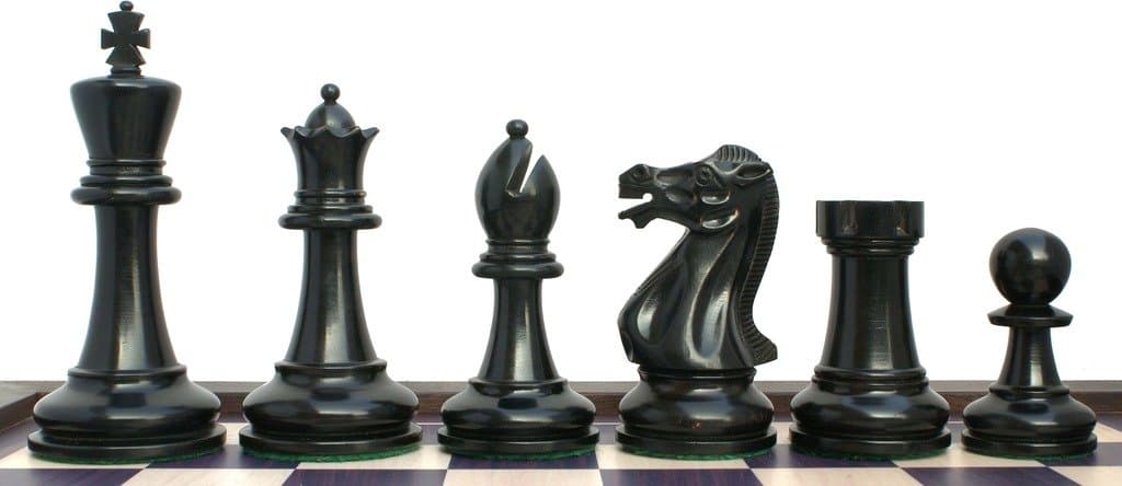 Executive Series Premium Staunton 3.75" Chess Set