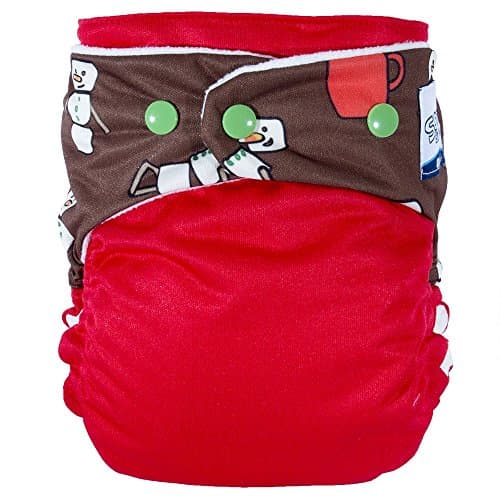 SoftBums Omni Shell with Snaps, Mallow Fellow