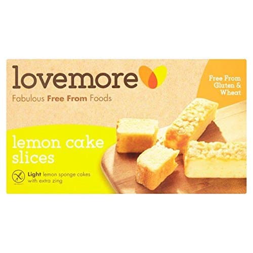 LovemoreGluten Free Lemon Cake Slices - 5 per pack x 36g (0.4lbs)
