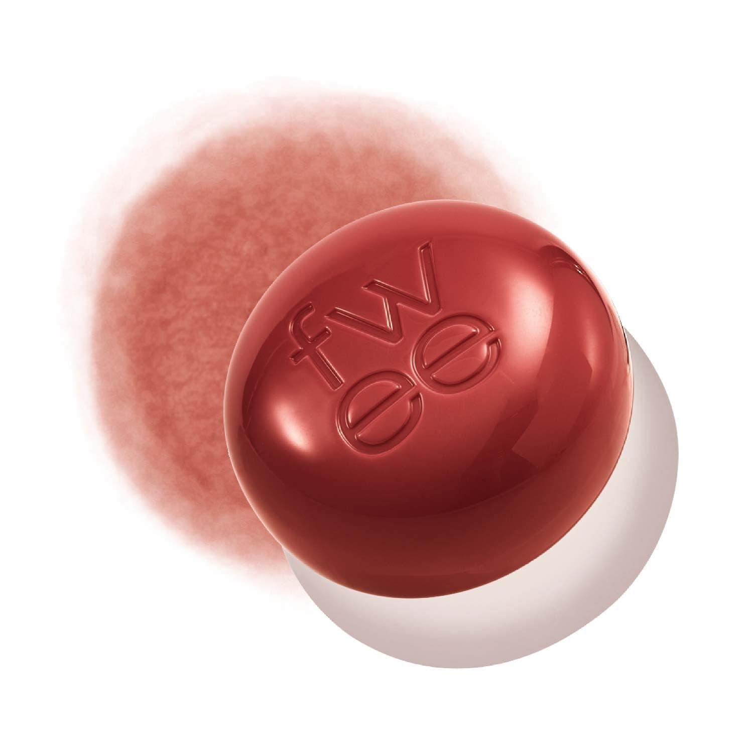 fwee Blurry Pudding Pot | Airbrushed Blush & Lip, Buildable Pigment, Long-lasting, Lightweight, Easy to Blend, Natural Soft Matte Finish - Feel’n (Rose Beige) | 0.17 oz
