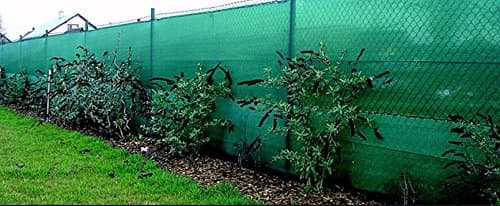 NMK NETS Fencing Shade Net 90% 1x3 Meter (3.2x10 feet, Green) with Attached Metal Eyelets for Garden Farm and Other Multipurpose Green Net