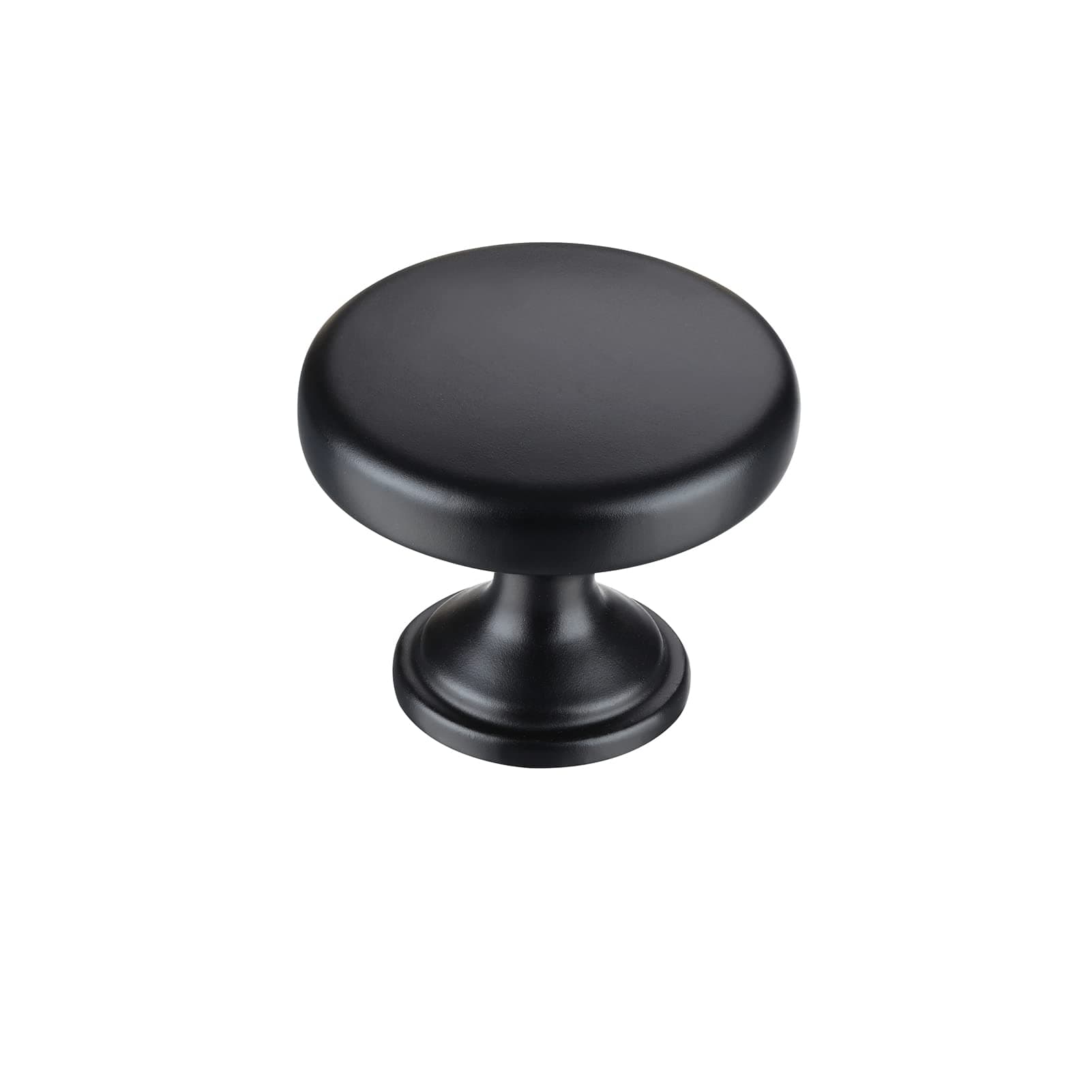 10 Pack Matte Black Cabinet Knobs - Single Hole T Knobs, Drawer Knobs Black and Black Dresser Knobs for Cabinets and Drawers