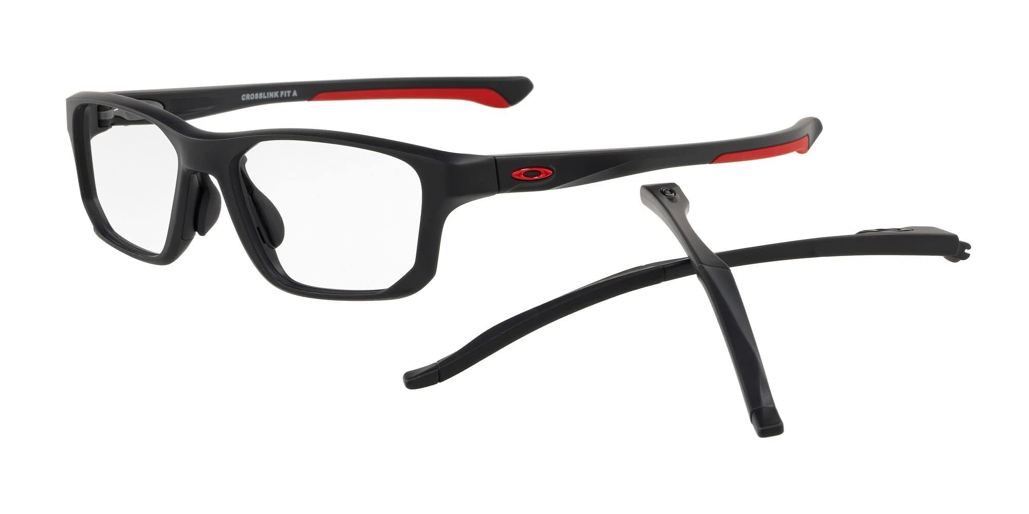 mens Ox8142 Crosslink Fit Asian Fit Rectangular Prescription Eyewear Frames