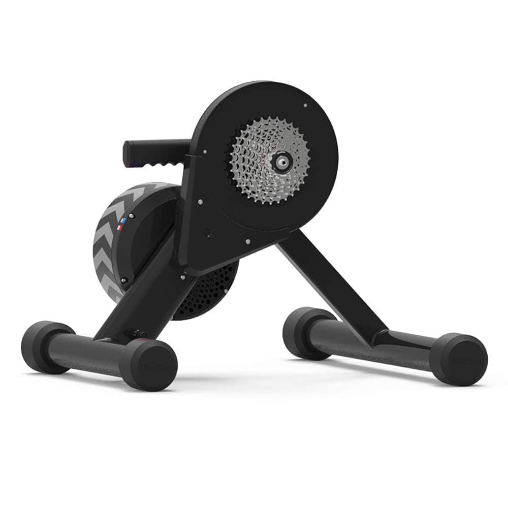 Lisansang Bicycle Turbo Trainer Smart Bicycle Riding Platform Road Bike Virtual Reality Direct Drive Power Training Black Indoor Bike Turbo Trainer (Color : Black, Size : One Size)