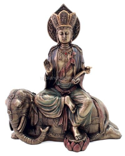 Samantabhadra - Bodhisattva of Universal Great Virtue Statue Figure Buddha