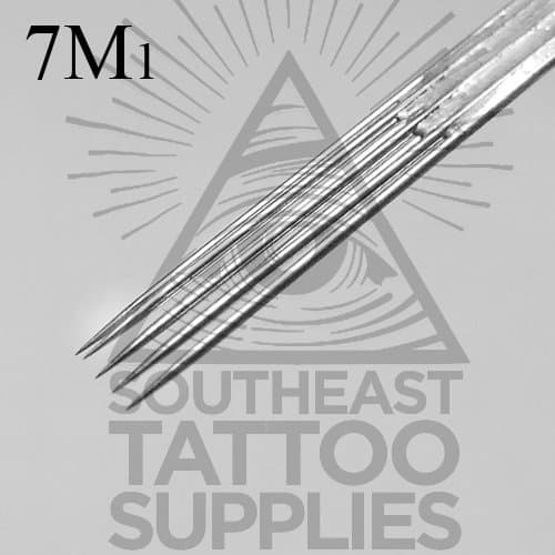 7 Mag/M1 Box of Needles by Southeast Tattoo Supplies (Box of 50)