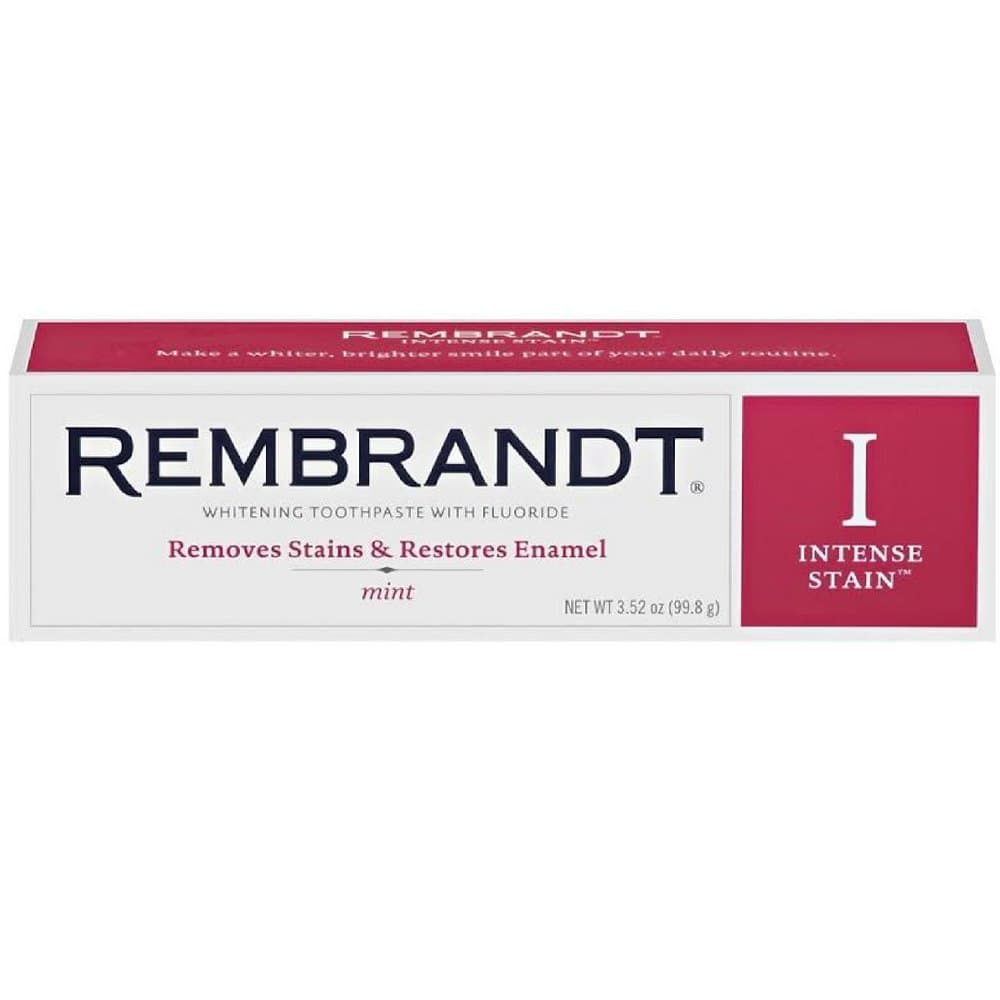 REMBRANDTWhitening Toothpaste Intense Stain 3 oz (Pack of 6)