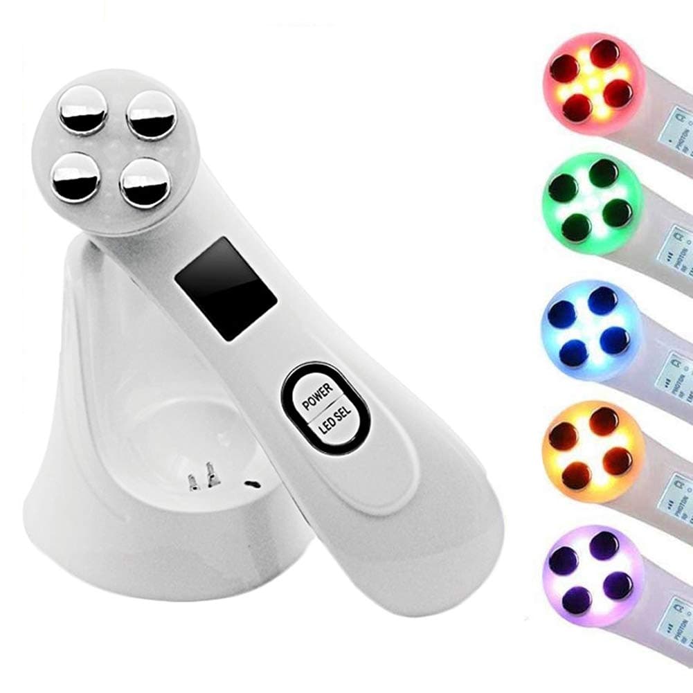 Home Rf Rf Color Beauty Instrument Ems Needle-free Electroporation Beauty Plastic Instrument Wrinkle Import Whitening