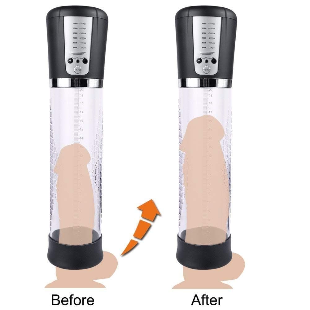 There are 5 Suction Modes - Perfect Squeezing and Pumping for Amazing Oral Sex - Healthy Vacuum Pump Men's Toys - Size: 30CM * 7CM (11.8'' x 2.8'')