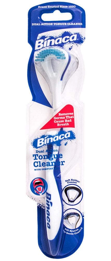 Binaca Dual Action Tongue Cleaner [Brand Trusted Since 1890 ]